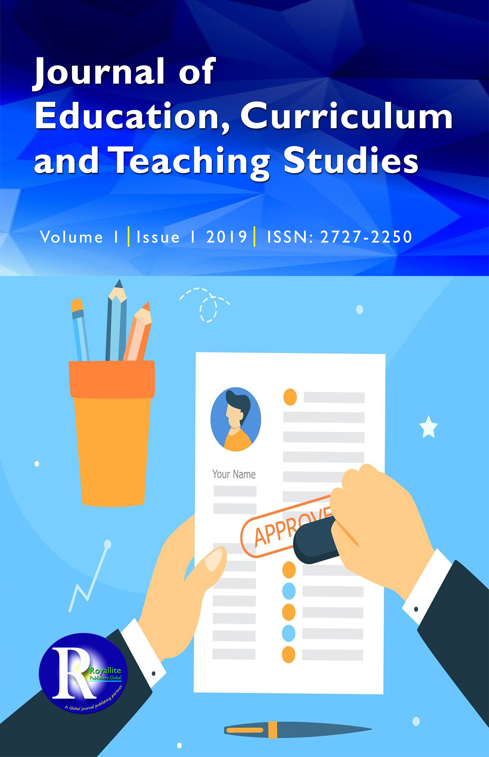 Journal of Education, Curriculum  and Teaching Studies